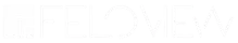 Feloview logo in white