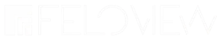 Feloview logo in white
